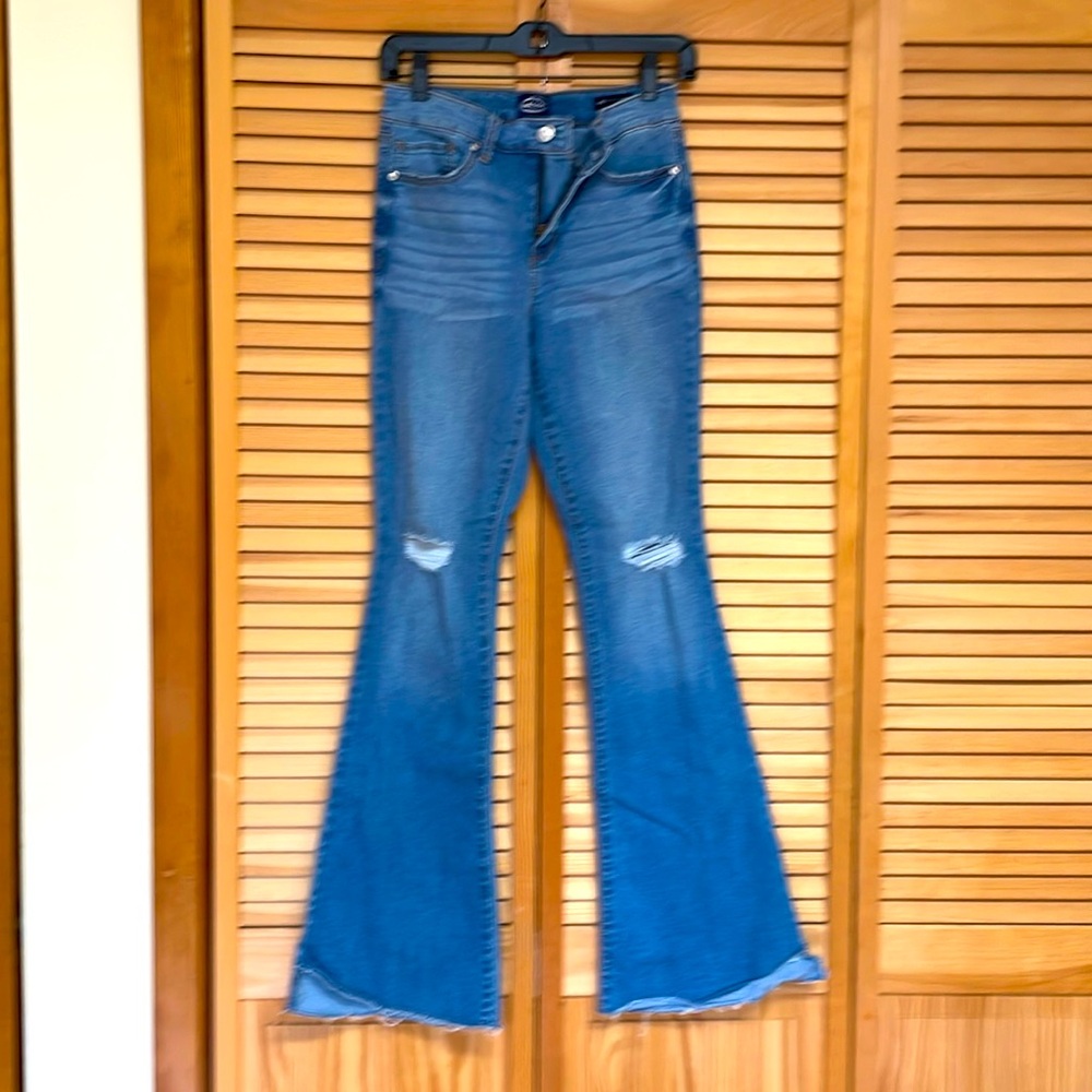 Scoop Jeans High Rise Flares